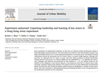 New publication and policy brief on Hong Kong street experiments are published